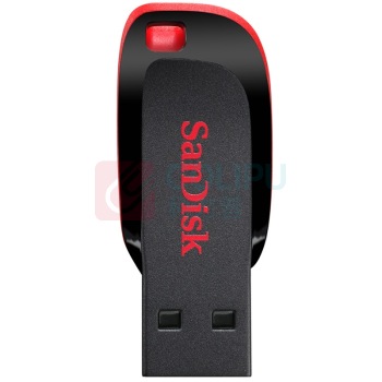 闪迪 SANDISK U盘 CZ50酷刃 128GB (黑红色)