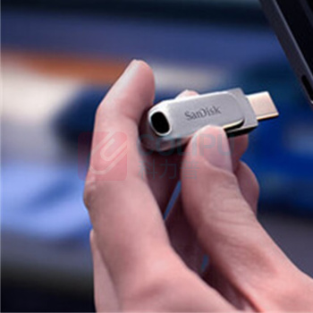 闪迪 SANDISK U盘 DDC4 128G 手机电脑两用 金属双接口大容量优盘