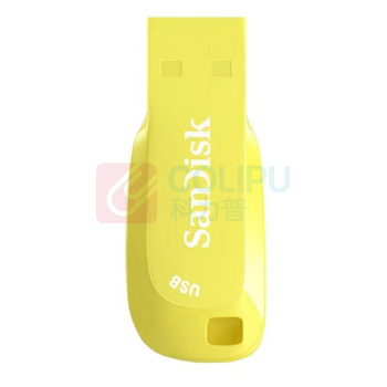 闪迪 SANDISK U盘 CZ410酷邃 32GB-USB3.0 (黄色)