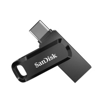 闪迪 SANDISK U盘 SDDDC3-128G-Z46P 128GB Type-C USB3.2 读速高达400MB/s (曜石黑) DDC3【双接口U盘】