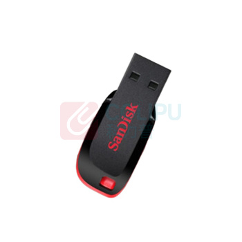 闪迪 SANDISK U盘 CZ50酷刃 16GB (黑红色)