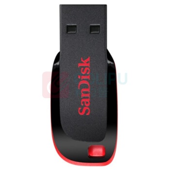 闪迪 SANDISK U盘 CZ50酷刃 16GB (黑红色)
