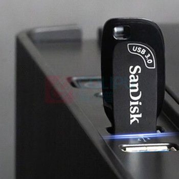 闪迪 SANDISK U盘 CZ410 64G USB3.0高速加密U盘 读取100MB/S