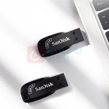 闪迪 SANDISK U盘 CZ410 64G USB3.0高速加密U盘 读取100MB/S