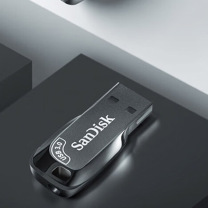 闪迪 SANDISK U盘 CZ410 256G USB3.0 读速100MB/s 小巧便携 密码保护