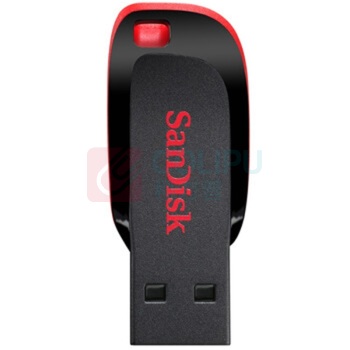 闪迪 SANDISK U盘 CZ50酷刃 128GB (黑红色)