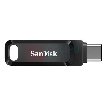 闪迪 SANDISK U盘 DDC3 512GB 读速高达400MB/s Type-C USB3.2 双接口 (曜石黑)