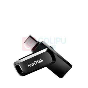 闪迪 SANDISK U盘 DDC3 512GB 读速高达400MB/s Type-C USB3.2 双接口 (曜石黑)