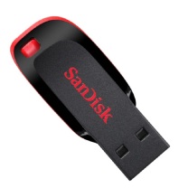 闪迪 SANDISK U盘 CZ50 128G (黑红色)