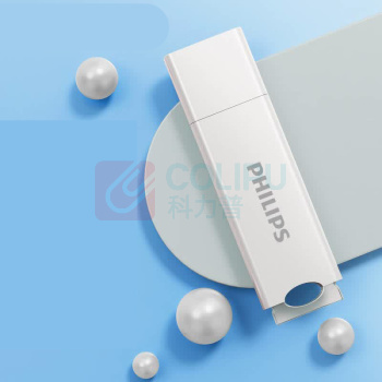 飞利浦 PHILIPS U盘 128G 128GB, 读速150MB/s (珠玉白)