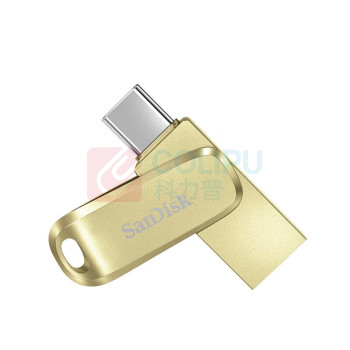 闪迪 SANDISK U盘 DDC4 256GB (金色)