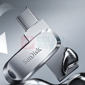 闪迪 SANDISK U盘 SDDDC4 512GB (银色) USB-C USB 3.2 Gen1 读速400MB/s 写速130MB/s 无加密