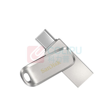 闪迪 SANDISK U盘 SDDDC4 256GB (银色) 双接口(USB-A+C) USB 3.2 读速400MB/s 写速130MB/s 软件加密 金属