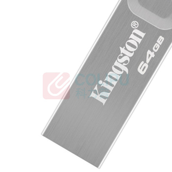 金士顿 Kingston U盘 DTKN 64GB 金属外壳 USB 3.2 Gen 1 读速200MB/s
