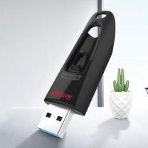 闪迪 SanDisk 优盘 CZ48 USB3.0 128G (黑色)