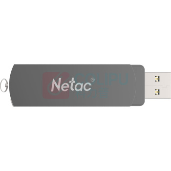 朗科 Netac U盘 U681 64GB (铁灰色) USB3.0
