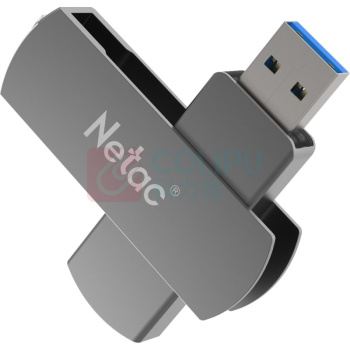朗科 Netac U盘 U681 64GB (铁灰色) USB3.0