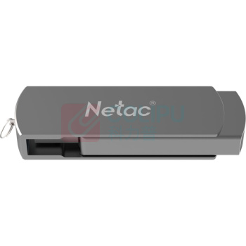 朗科 Netac U盘 U681 64GB (铁灰色) USB3.0