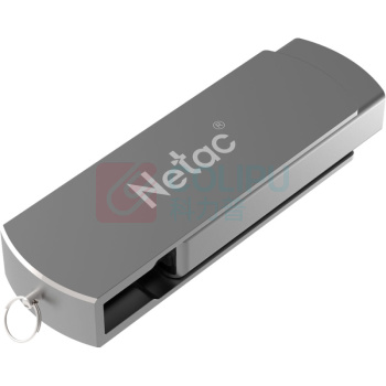 朗科 Netac U盘 U681 64GB (铁灰色) USB3.0