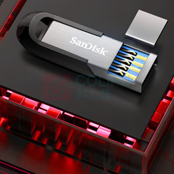 闪迪 SANDISK 优盘CZ73高速酷烁U盘256G CZ73-256G USB3.0 (黑色)