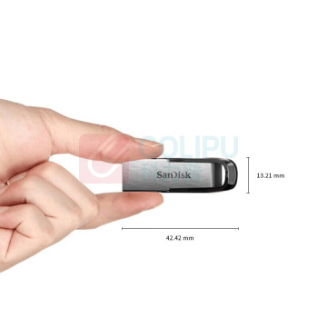 闪迪 SANDISK 金属U盘 CZ73 32GB USB3.0 银色 150MB/s 酷铄 