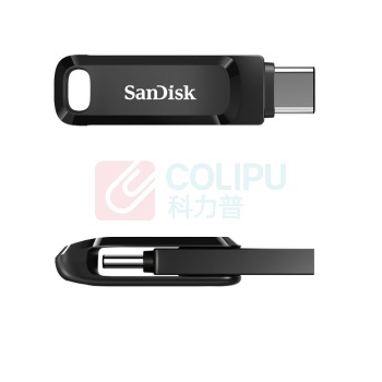 闪迪 SANDISK 手机电脑两用优盘 512GB Type-C USB3.1 (黑色) U盘 读速150MB/s 手机电脑平板兼容 办公扩容加密