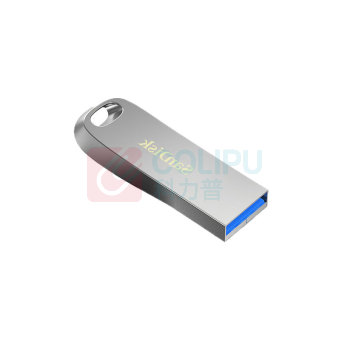 闪迪 SANDISK U盘 CZ74 128GB USB3.1高速读取 金属外壳安全加密 (酷奂银色)