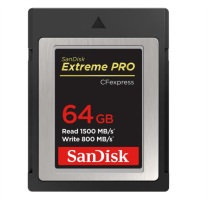 闪迪 SANDISK CF卡 SDCFE-064G-ZN4NN 64GB 读1500MB/s 写800MB/s兼容部分XQD相机 