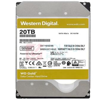 西部数据 WD 企业级硬盘 WD202KRYZ 20TB