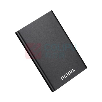 杰储 GCHUL 移动硬盘 T1000 1TB (黑色) USB3.0 2.5英寸 单次5个起订