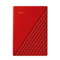 西部数据 WD 移动硬盘 My Passport随行版 WDBPKJ0040BRD-CESN 4TB (红色) USB3.0 2.5英寸 自动备份 兼容Mac 机械硬盘