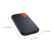 闪迪 SANDISK NVMe移动固态硬盘(PSS0)E61卓越版1050MB1s三防保护手机笔记本电脑外接SSO 1TBType-cUSB3.2