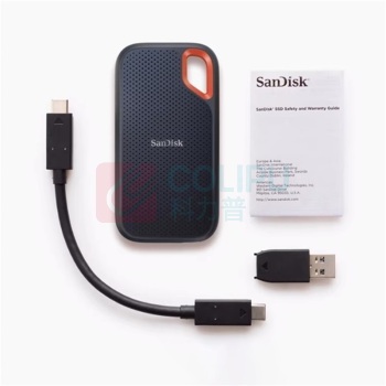 闪迪 SANDISK 固态移动硬盘 E61 读速高达1050mb/s 1TB 大容量手机电脑两用