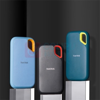 闪迪 SANDISK 固态移动硬盘 E61 读速高达1050mb/s 1TB 大容量手机电脑两用