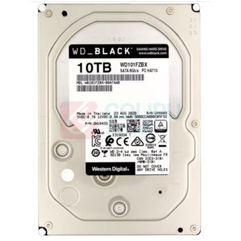 西部数据 WD 硬盘 WD101FZBX 黑盘