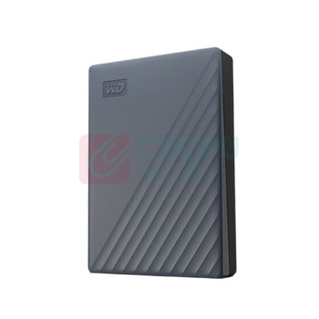 西部数据 WD 移动硬盘机械硬盘2.5英寸 My Passport随行版 2TB兼容type-c (灰) 手机笔记本电脑外接, 加密备份