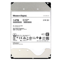 西部数据 WD 硬盘 Ultrastar HC530 14TB 7200转 512MB CMR (WUH721414ALE6L4)