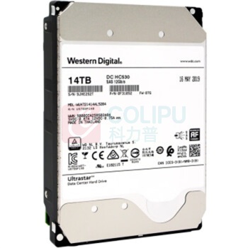 西部数据 WD 硬盘 Ultrastar HC530 14TB 7200转 512MB CMR (WUH721414ALE6L4)