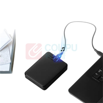 西部数据 WD 移动硬盘 Elements 新元素 WDBUZG0010BBK-CESN 1TB (黑色) USB3.0 2.5英寸 机械硬盘 WDBUZG0010BBK