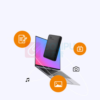 西部数据 WD 移动硬盘 元素系列 4TB, USB3.0, 2.5英寸