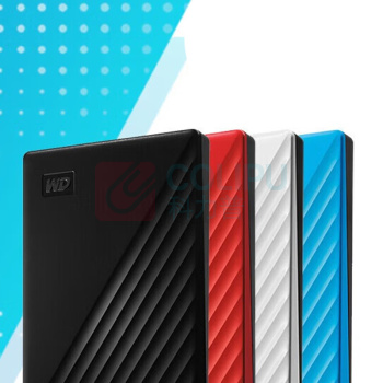 西部数据 WD 移动硬盘 WDBYVG0020BBK 2TB, USB3.0, 2.5英寸 (黑色,) 机械硬盘My Passport随行版