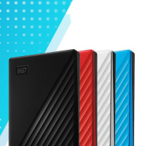 西部数据 WD 移动硬盘 WDBYVG0020BBK 2TB, USB3.0, 2.5英寸 (黑色,) 机械硬盘My Passport随行版