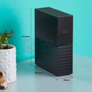 西部数据 WD 移动硬盘 My Book 3.5英寸 8TB