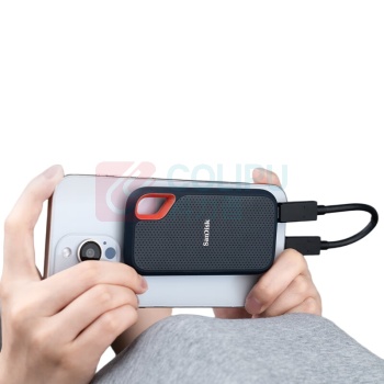 闪迪 SANDISK Type-c USB3.2 NVMe移动固态硬盘(PSSD) E61 卓越版 4TB