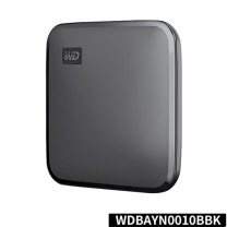 西部数据 WD 1T移动固态硬盘 WDBAYN0010BBK 64.51*64.51*8.63mm (黑色)