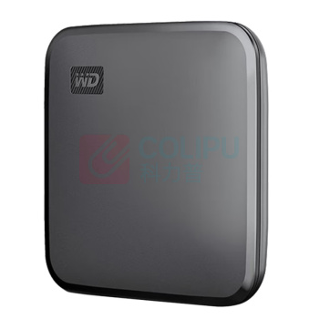 西部数据 WD 1T移动固态硬盘 WDBAYN0010BBK 64.51*64.51*8.63mm (黑色)