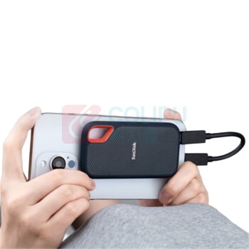 闪迪 SANDISK 移动固态硬盘 E61卓越版 2TB, USB3.2