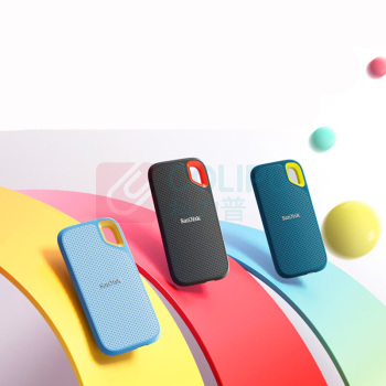 闪迪 SANDISK 4TB Type-c USB3.2 NVMe移动固态硬盘(PSSD) E61卓越版 1050MB/s三防保护 手机笔记本电脑外接SSD(颜色随机)