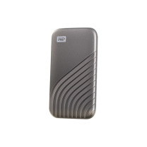 西部数据 WD 移动固态硬盘 My Passport随行SSD 1TB, 1050MB/s, type-c接口 (深空灰)