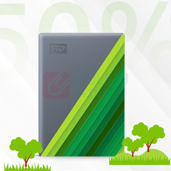 西部数据 WD 西部数据4TB WDBRMD0040BGY WDBRMD0040BGY 4TB 兼容type-c My Passport随行版2.5英寸 (灰)